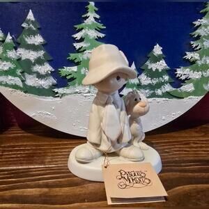Vintage 1980 Precious Moments "TO A SPECIAL DAD" Father's Day Figurine w/Box